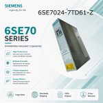 Siemens 6SE7024-7TD61-Z SIMOVERT Masterdrives Industrial Inverter