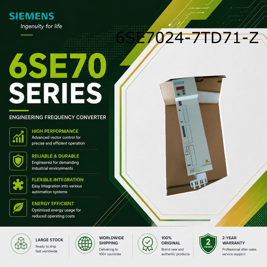 Siemens 6SE7024-7TD71-Z SIMOVERT Masterdrives I...