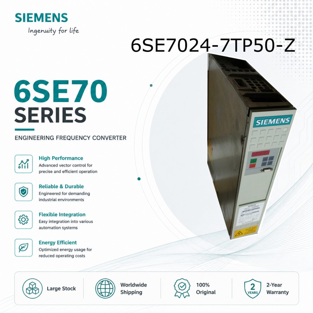 Siemens 6SE7024-7TP50-Z SIMOVERT Masterdrives I...