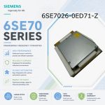 Siemens 6SE7026-0ED71-Z SIMOVERT Masterdrives Industrial Frequency Inverter