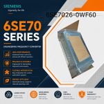 Siemens 6SE7026-0WF60 SIMOVERT Masterdrives Industrial Inverter