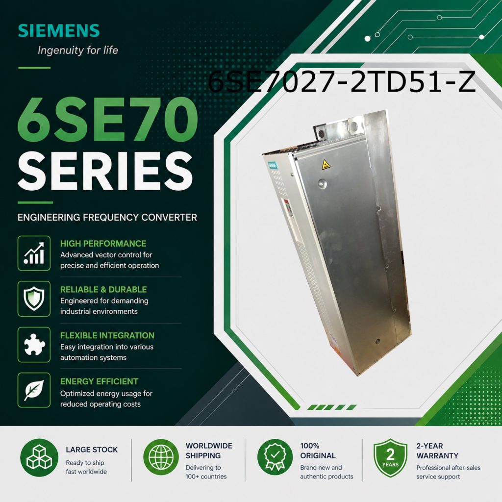 Siemens 6SE7027-2TD51-Z SIMOVERT Masterdrives I...