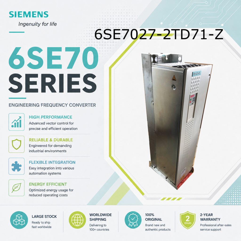Siemens 6SE7027-2TD71-Z SIMOVERT Masterdrives I...