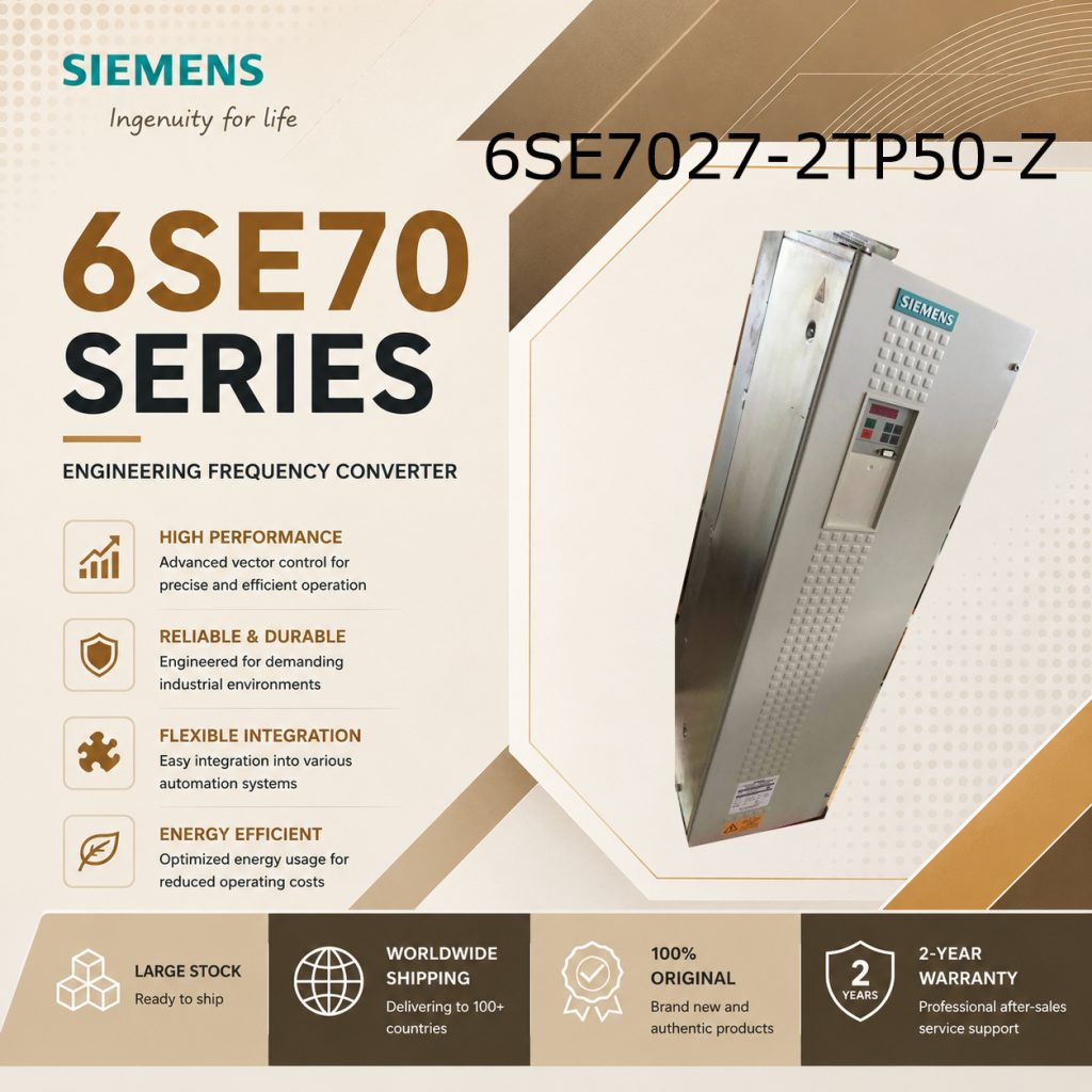 Siemens 6SE7027-2TP50-Z SIMOVERT Masterdrives F...
