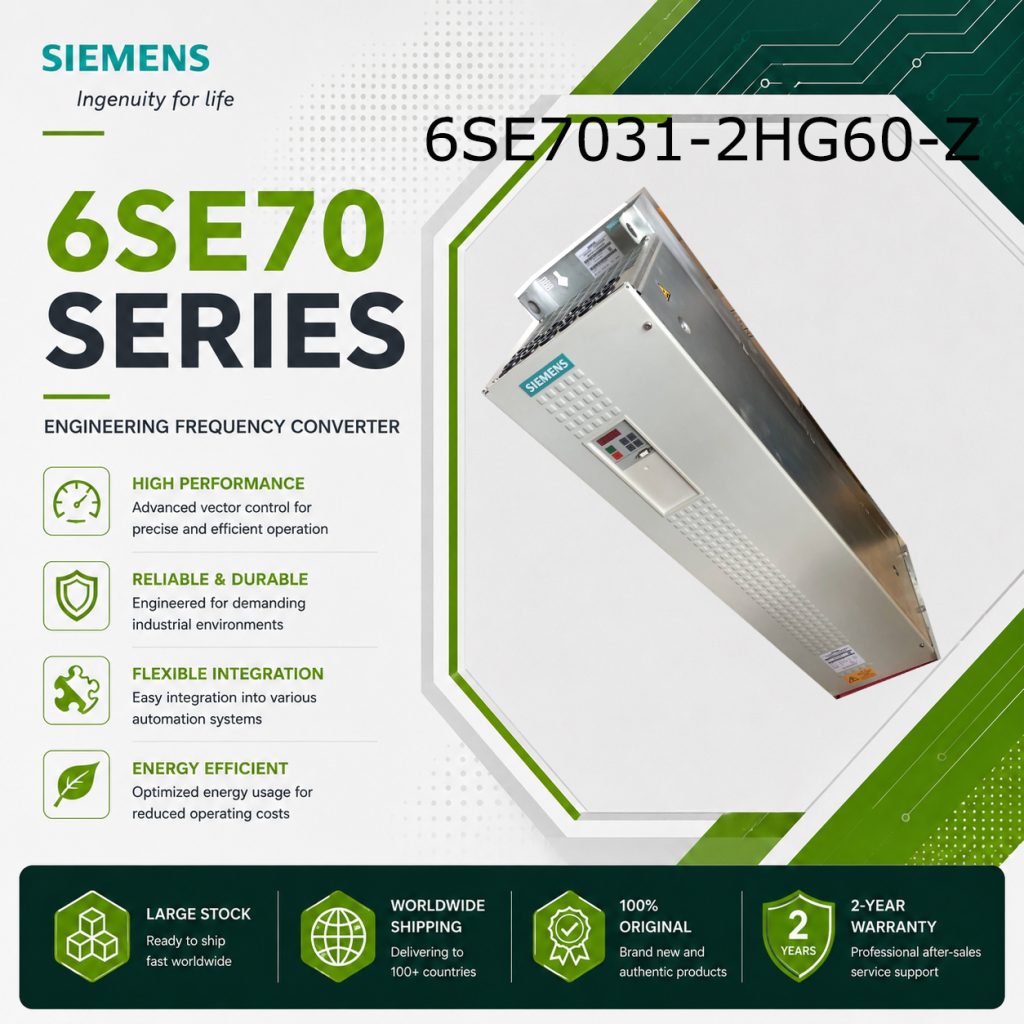 Siemens 6SE7031-2HG60-Z SIMOVERT Masterdrives I...