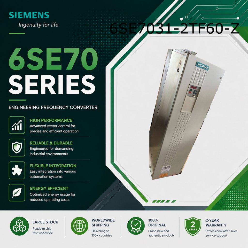 Siemens 6SE7031-2TF60-Z SIMOVERT Masterdrives I...