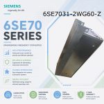 Siemens 6SE7031-2WG60-Z SIMOVERT Masterdrives Frequency Converter