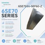 Siemens 6SE7031-5EF60-Z SIMOVERT Masterdrives Frequency Converter