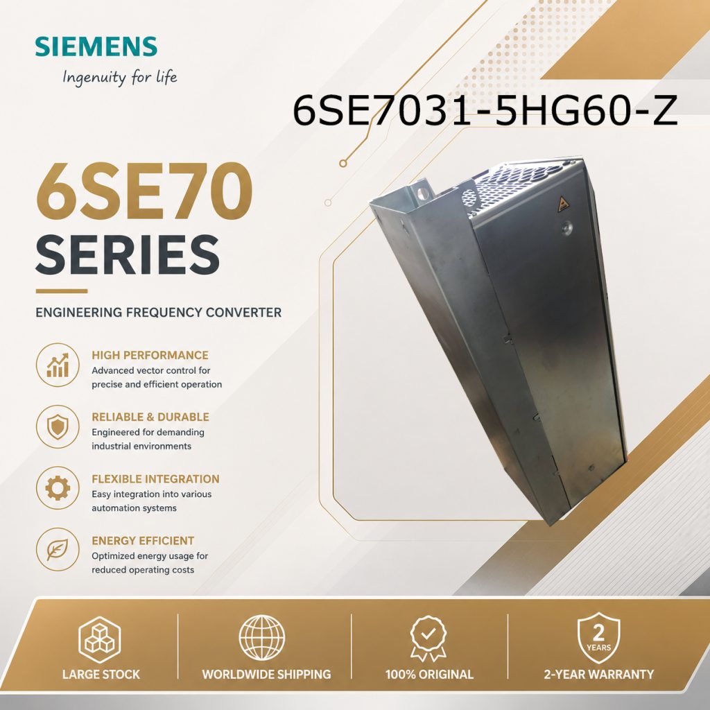 Siemens 6SE7031-5HG60-Z SIMOVERT Masterdrives I...