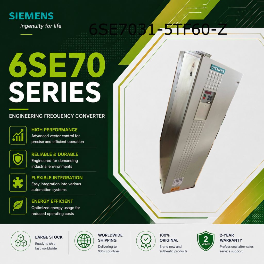 Siemens 6SE7031-5TF60-Z SIMOVERT Masterdrives I...