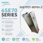 Siemens 6SE7031-8EF60-Z SIMOVERT Masterdrives Frequency Drive