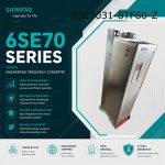 Siemens 6SE7031-8TF60-Z SIMOVERT Masterdrives Industrial AC Drive