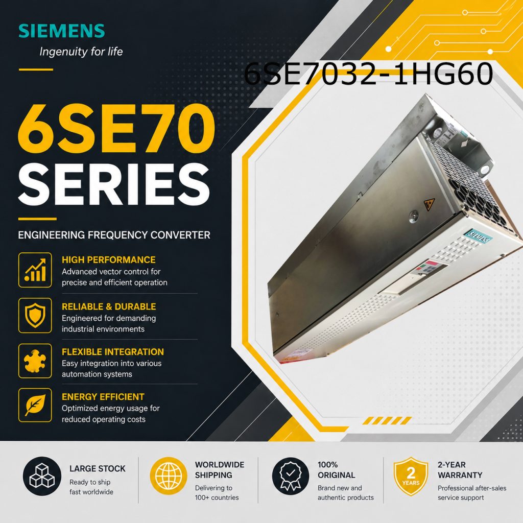 Siemens 6SE7032-1HG60 SIMOVERT Masterdrives Ind...
