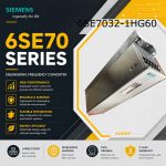 Siemens 6SE7032-1HG60 SIMOVERT Masterdrives Industrial Frequency Inverter