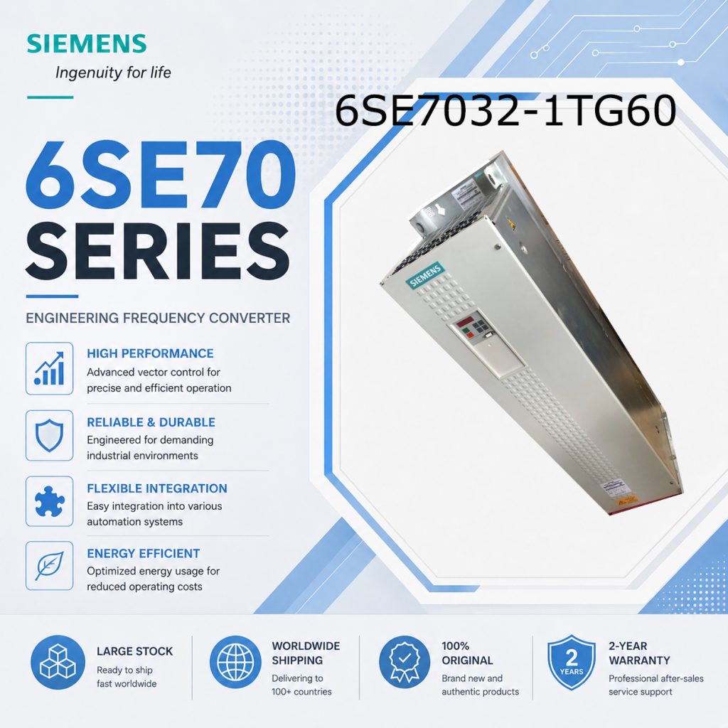 Siemens 6SE7032-1TG60 SIMOVERT Masterdrives Ind...