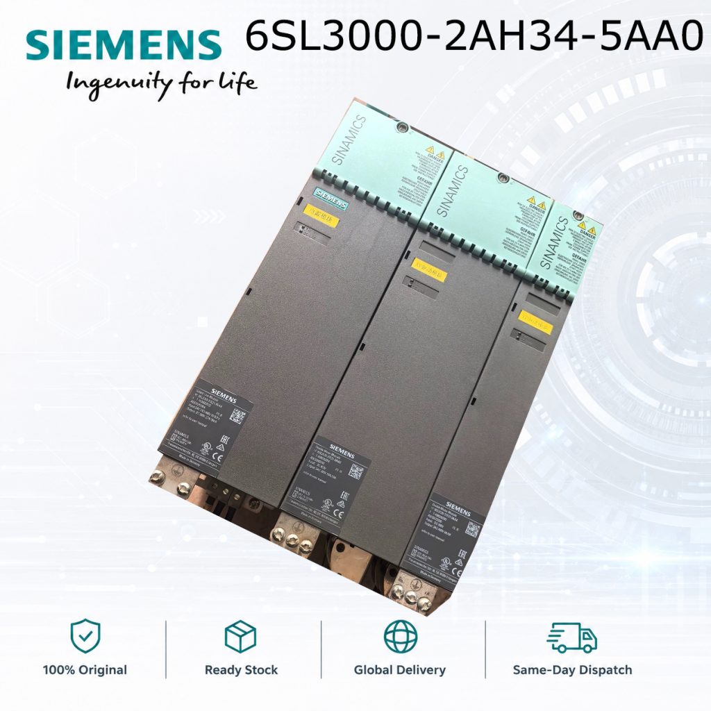 Siemens 6SL3000-2AH34-5AA0 | SINAMICS Motor Rea...