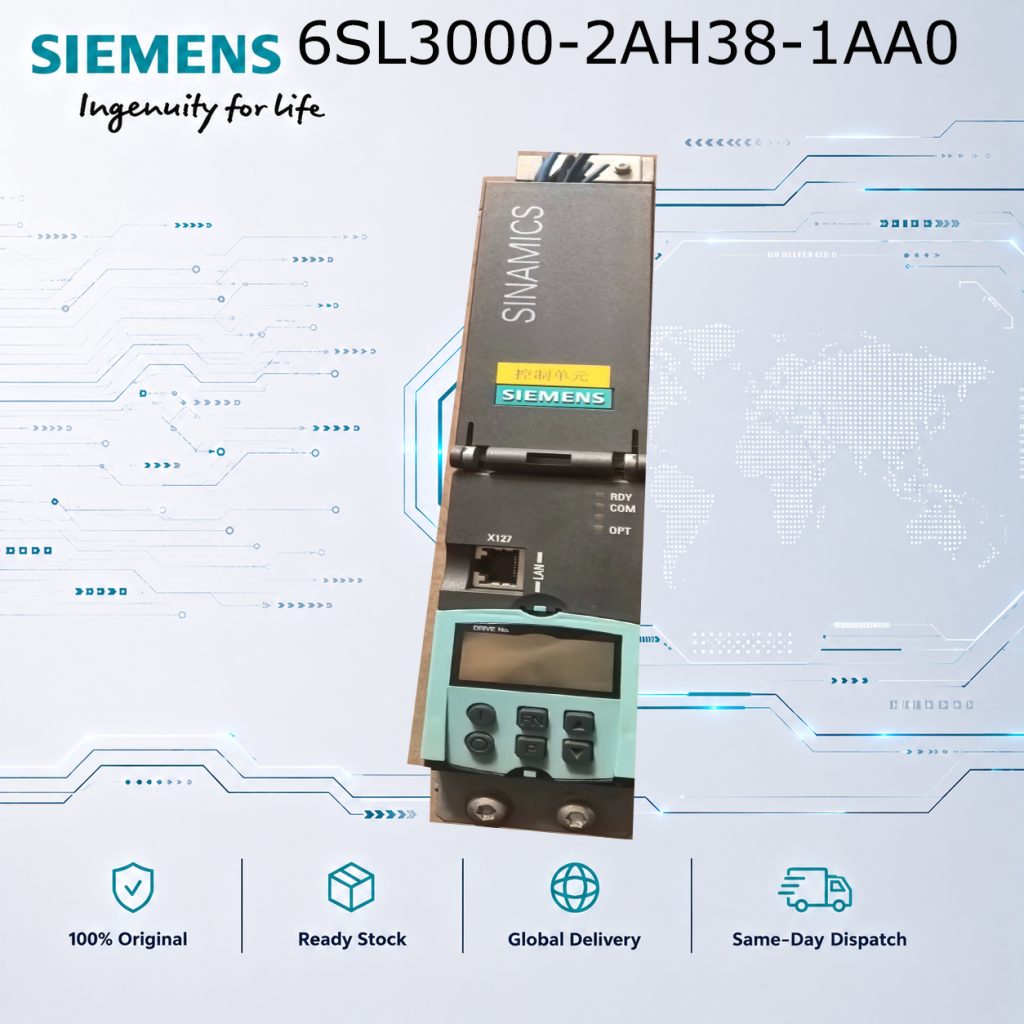 Siemens 6SL3000-2AH38-1AA0 | SINAMICS Motor Rea...