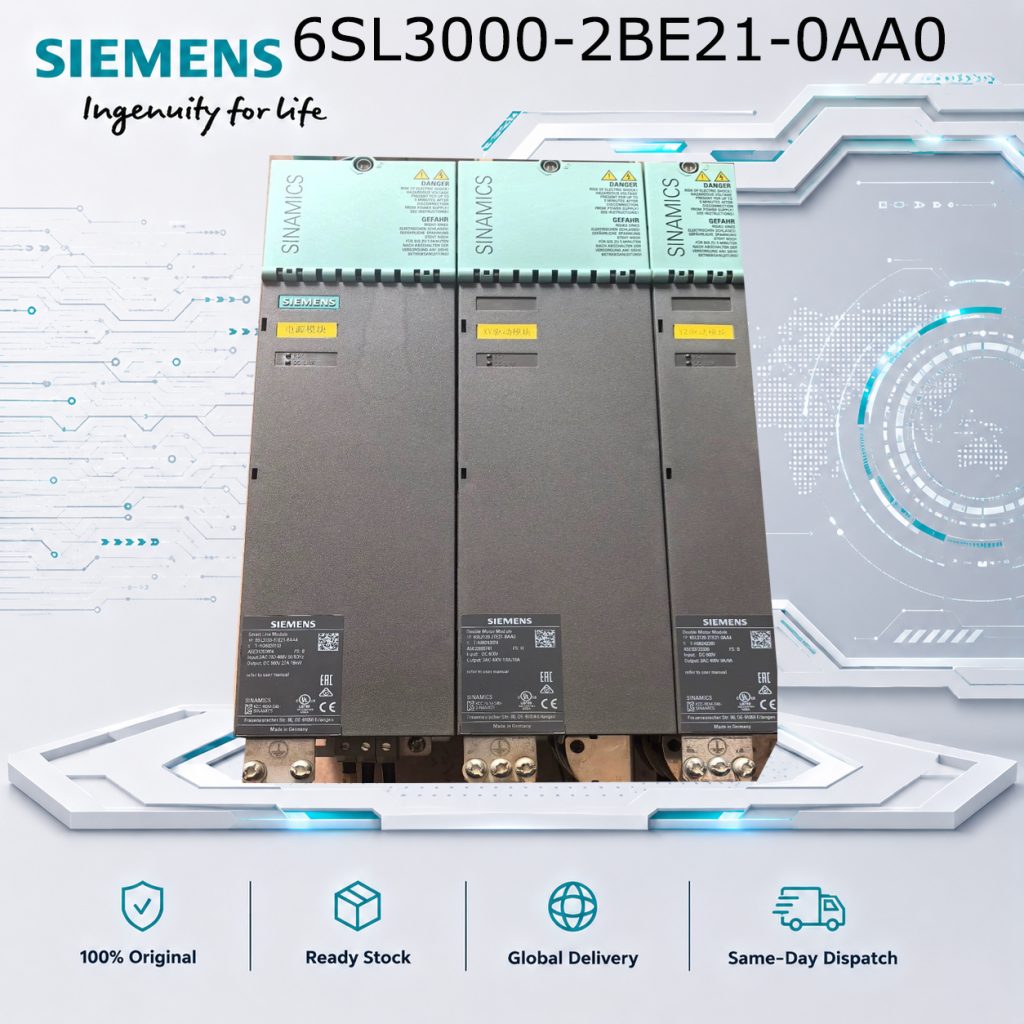 Siemens 6SL3000-2BE21-0AA0 | SINAMICS Motor Ind...