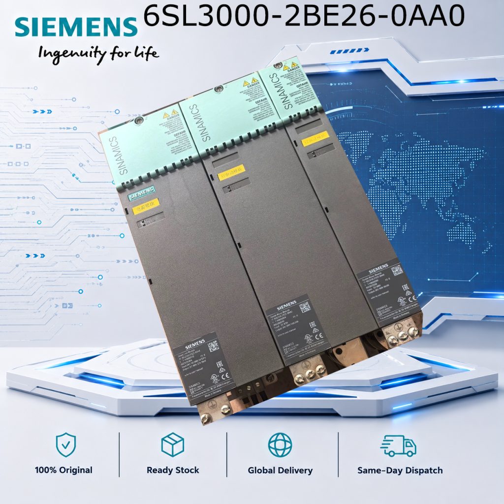 Siemens 6SL3000-2BE26-0AA0 | SINAMICS Motor Ind...