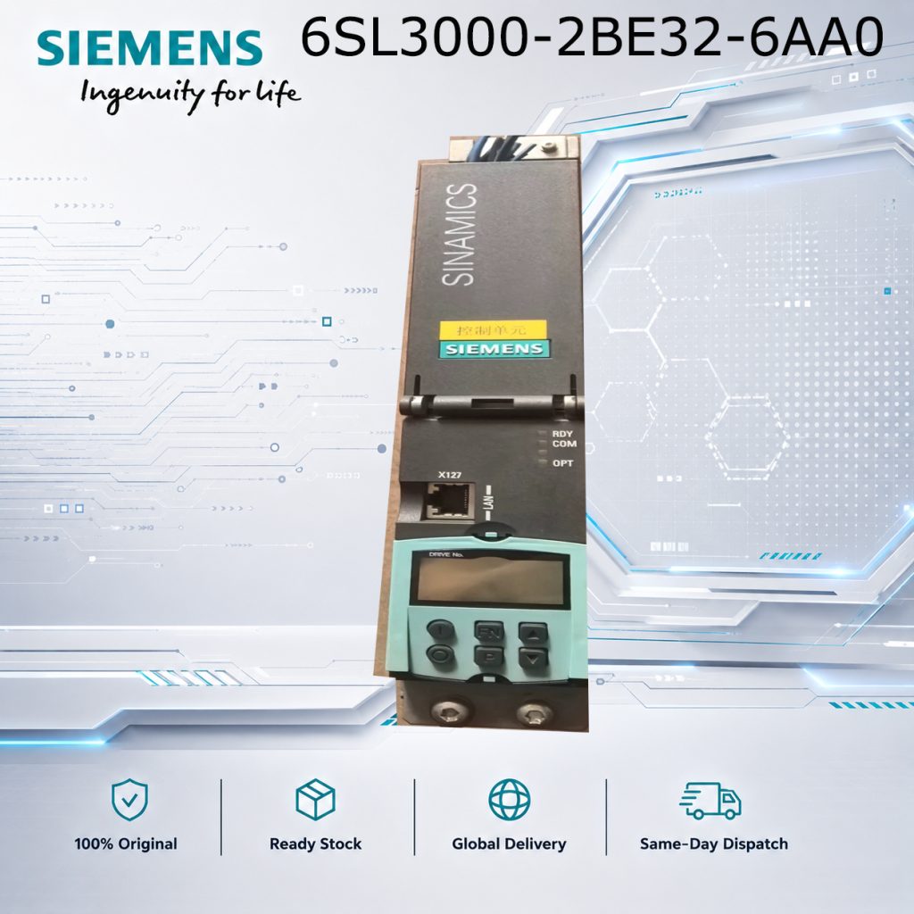 Siemens 6SL3000-2BE32-6AA0 | SINAMICS Motor Ind...