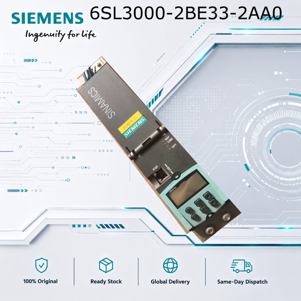 Siemens 6SL3000-2BE33-2AA0 | SINAMICS Motor Ind...