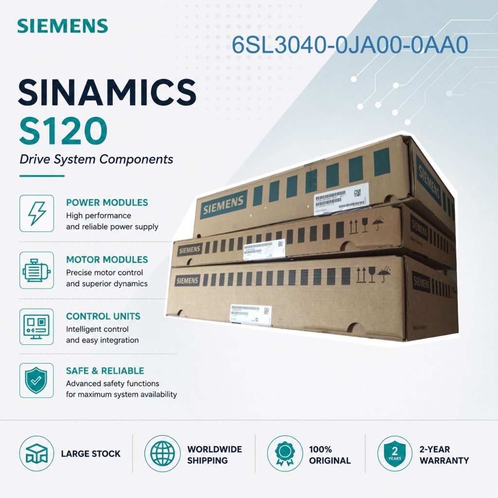 Siemens 6SL3040-0JA00-0AA0 SINAMICS Drive Contr...
