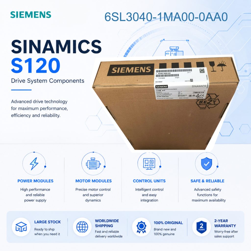 Siemens 6SL3040-1MA00-0AA0 SINAMICS Industrial ...