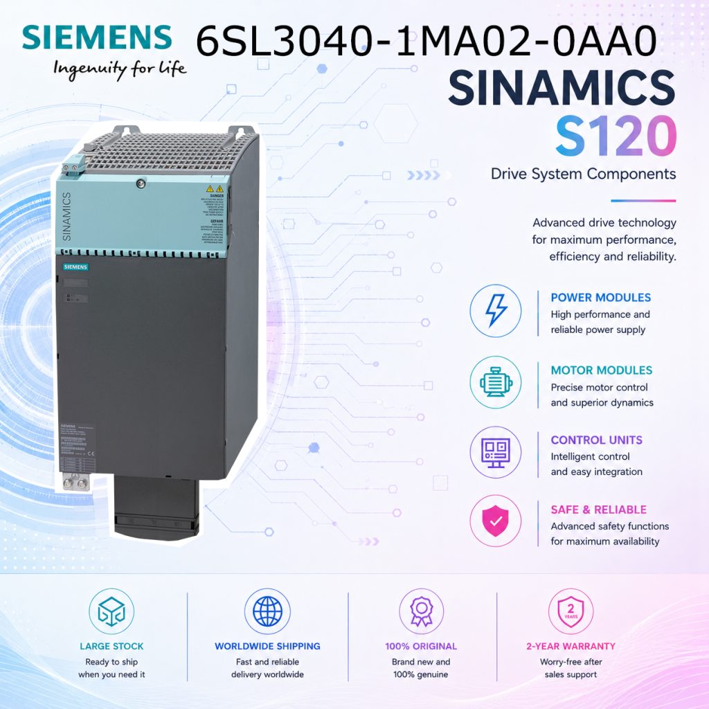 Siemens 6SL3040-1MA02-0AA0 SINAMICS Industrial ...