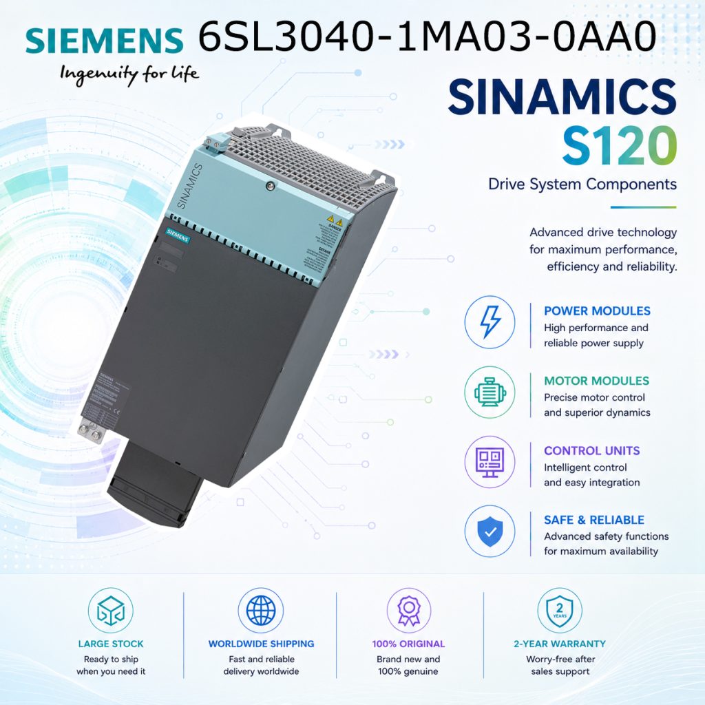 Siemens 6SL3040-1MA03-0AA0 SINAMICS Automation ...