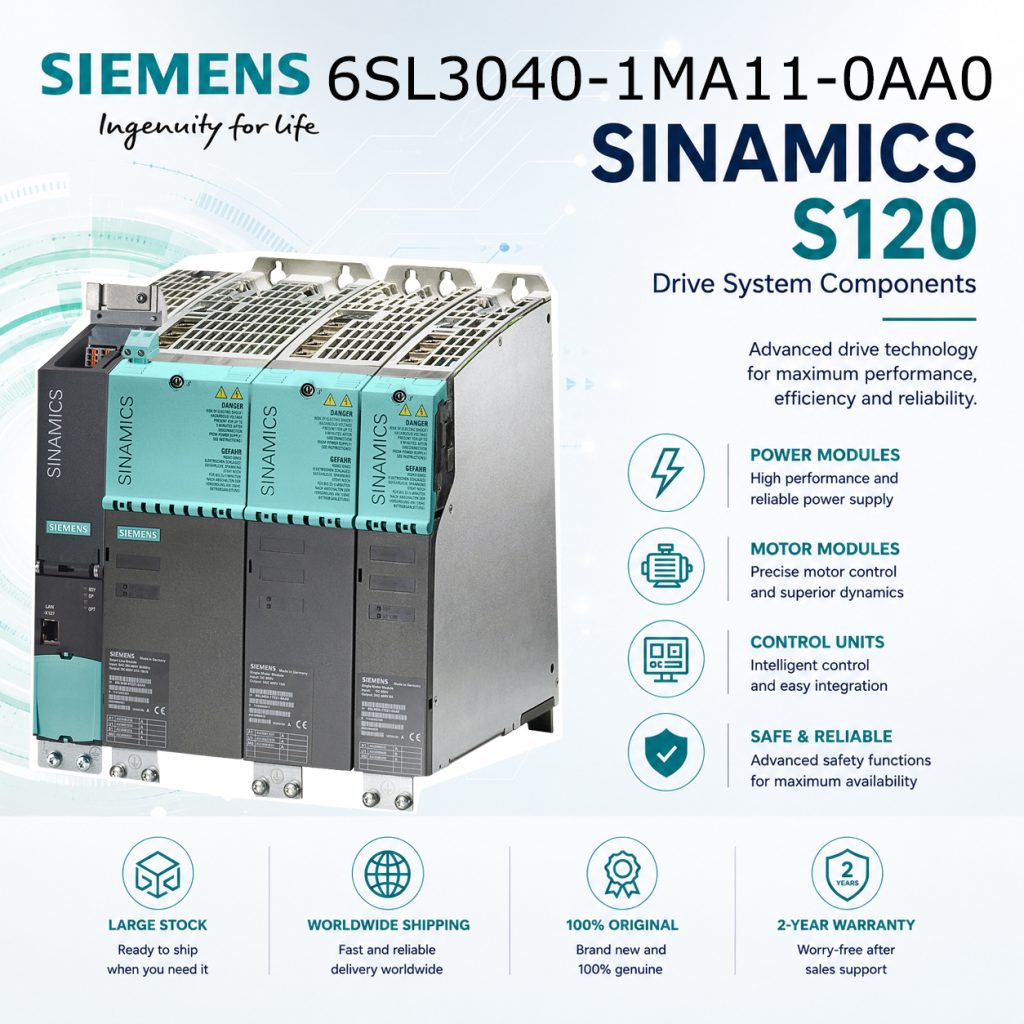Siemens 6SL3040-1MA11-0AA0 SINAMICS Automation ...