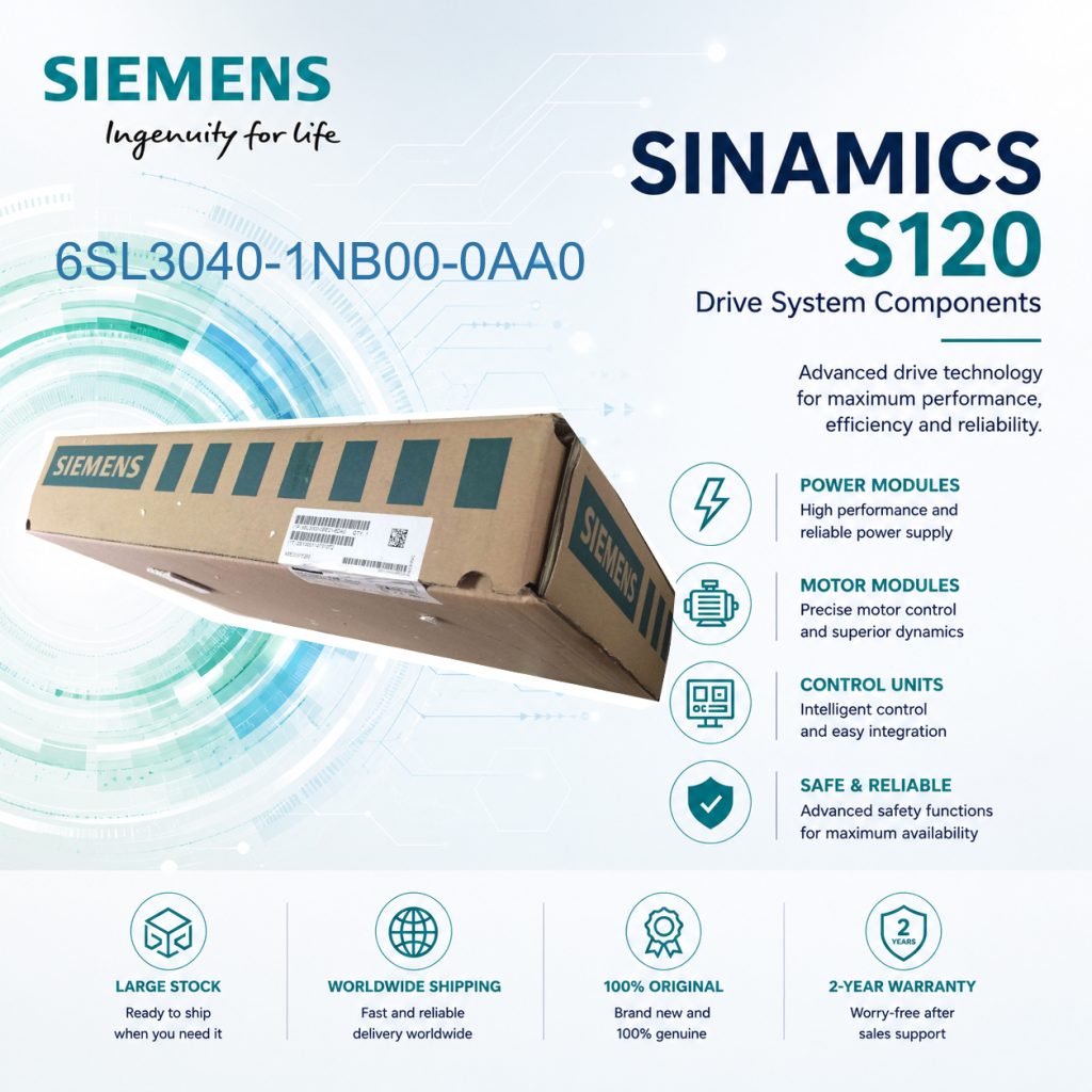 Siemens 6SL3040-1NB00-0AA0 SINAMICS Industrial ...