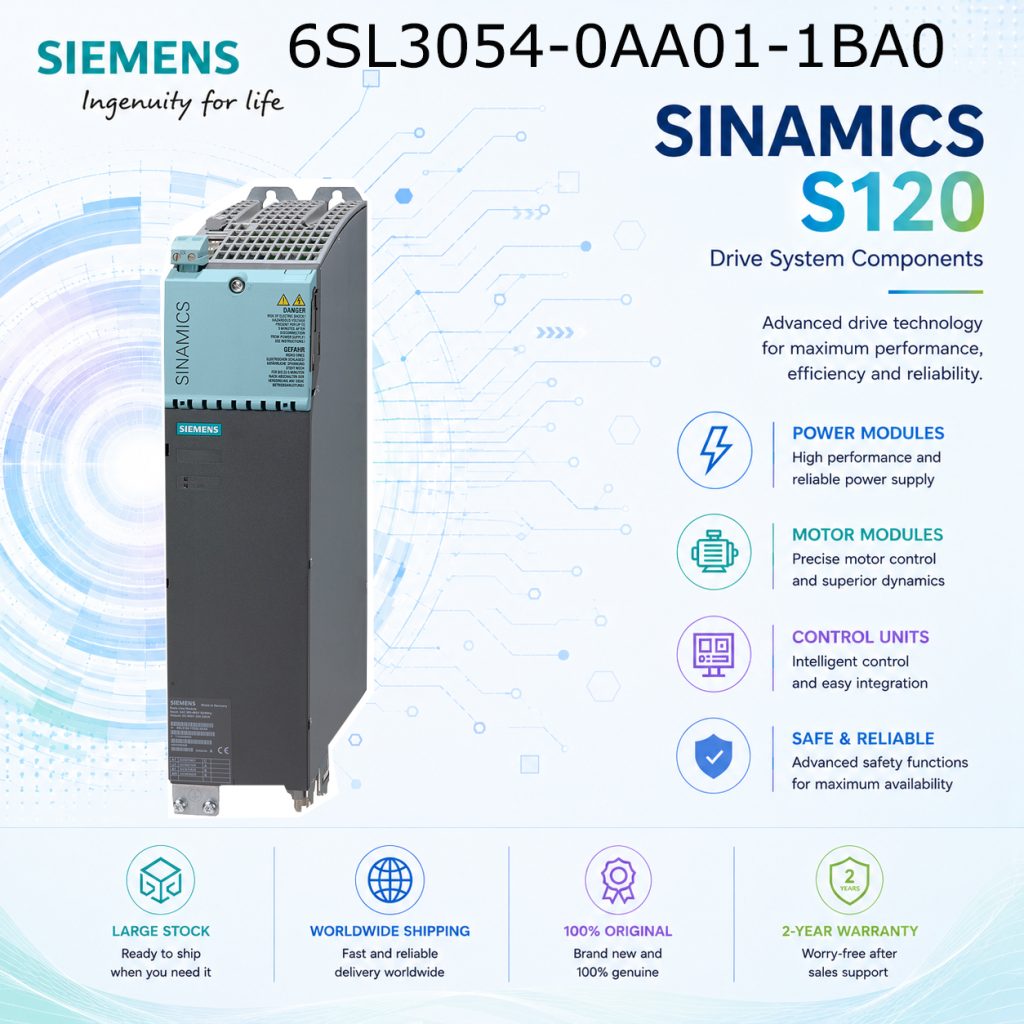 Siemens 6SL3054-0AA01-1BA0 SINAMICS Industrial ...