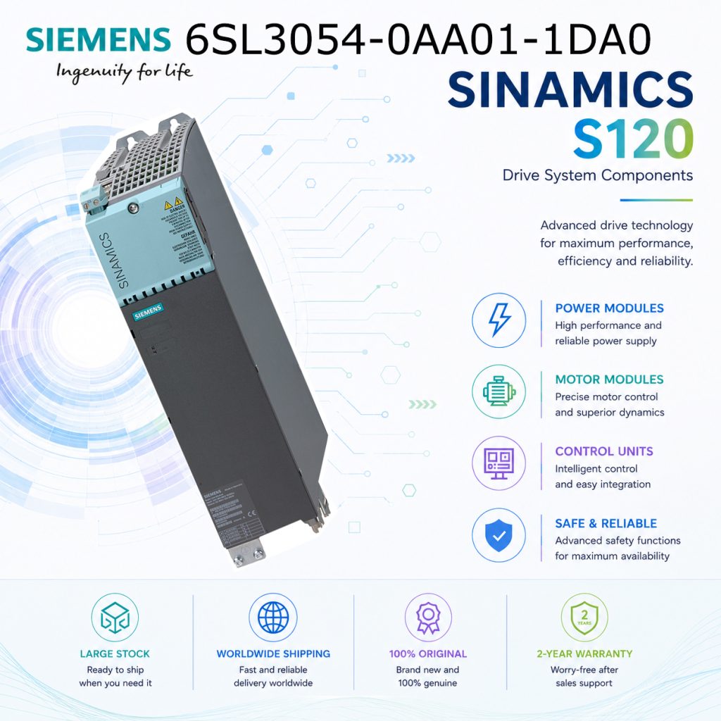 Siemens 6SL3054-0AA01-1DA0 SINAMICS Industrial ...