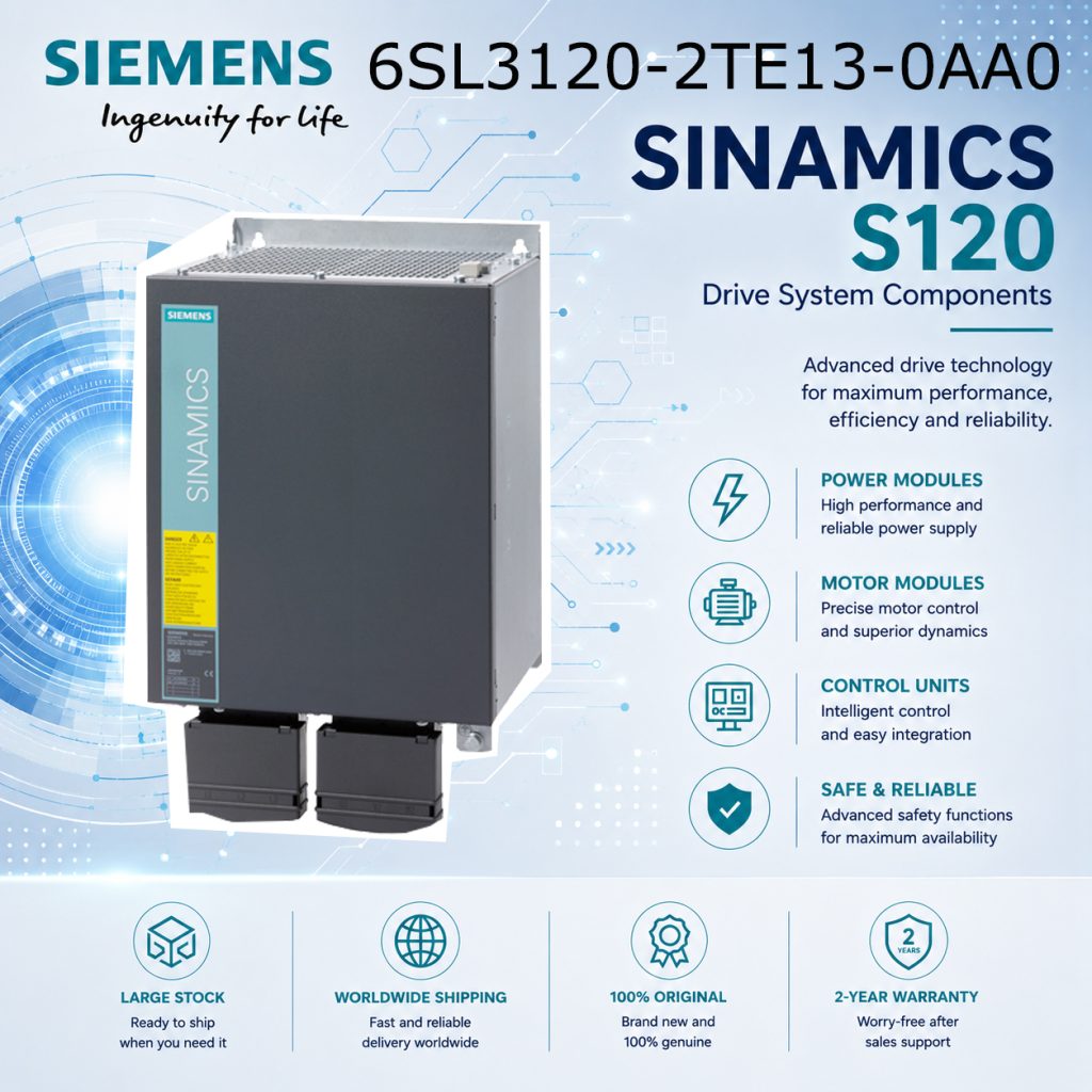 Siemens 6SL3120-2TE13-0AA0 SINAMICS Industrial ...