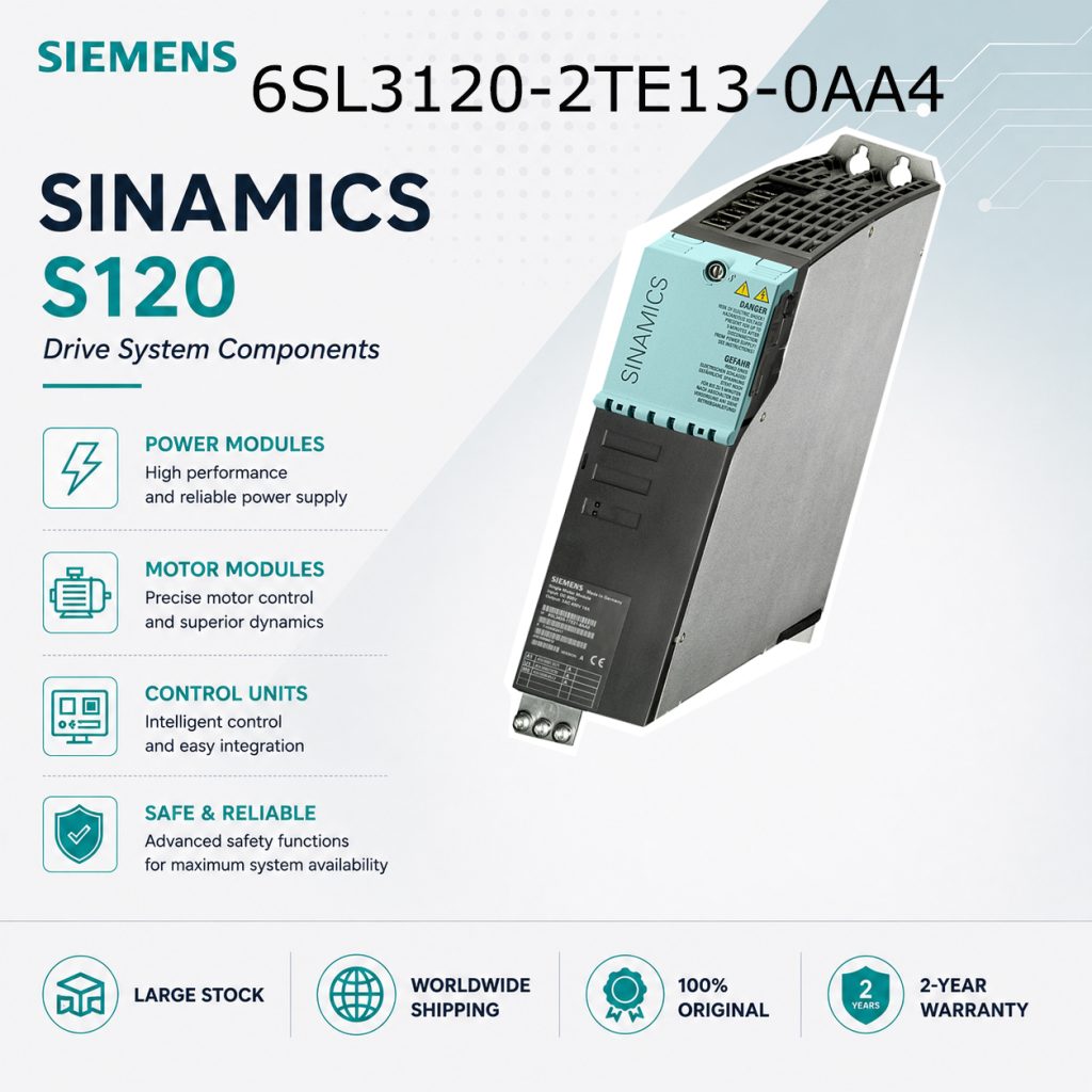 Siemens 6SL3120-2TE13-0AA4 SINAMICS Industrial ...
