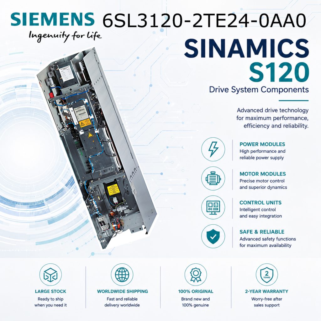 Siemens 6SL3120-2TE24-0AA0 SINAMICS Automation ...