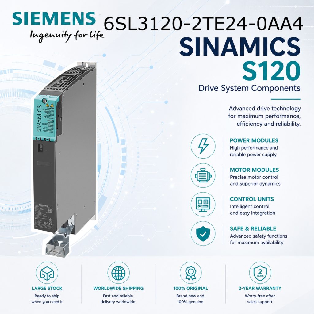 Siemens 6SL3120-2TE24-0AA4 SINAMICS Industrial ...