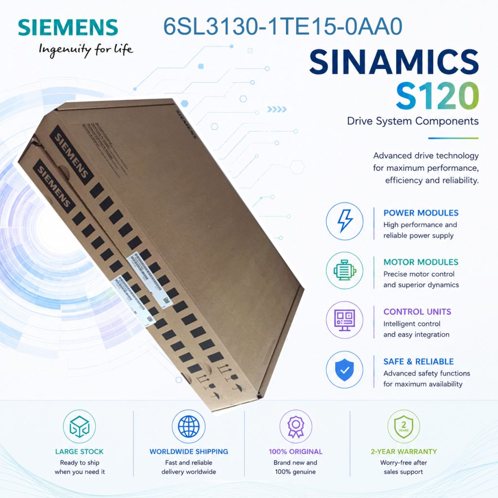 Siemens 6SL3130-1TE15-0AA0 SINAMICS Automation ...