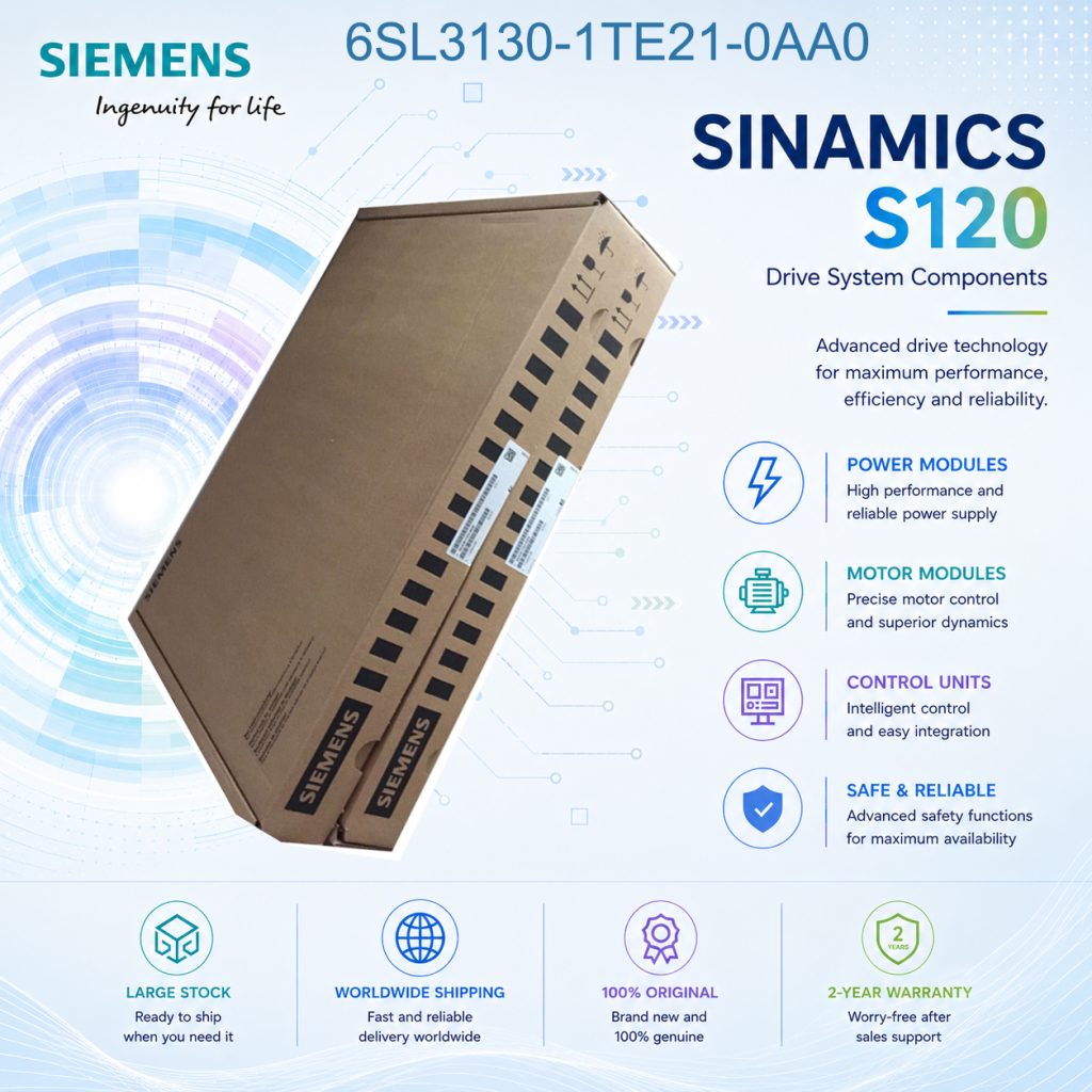Siemens 6SL3130-1TE21-0AA0 SINAMICS Industrial ...