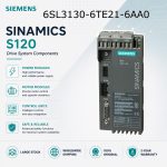Siemens 6SL3130-6TE21-6AA0 SINAMICS Industrial Power Module