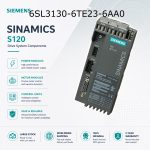 Siemens 6SL3130-6TE23-6AA0 SINAMICS Industrial Drive Module