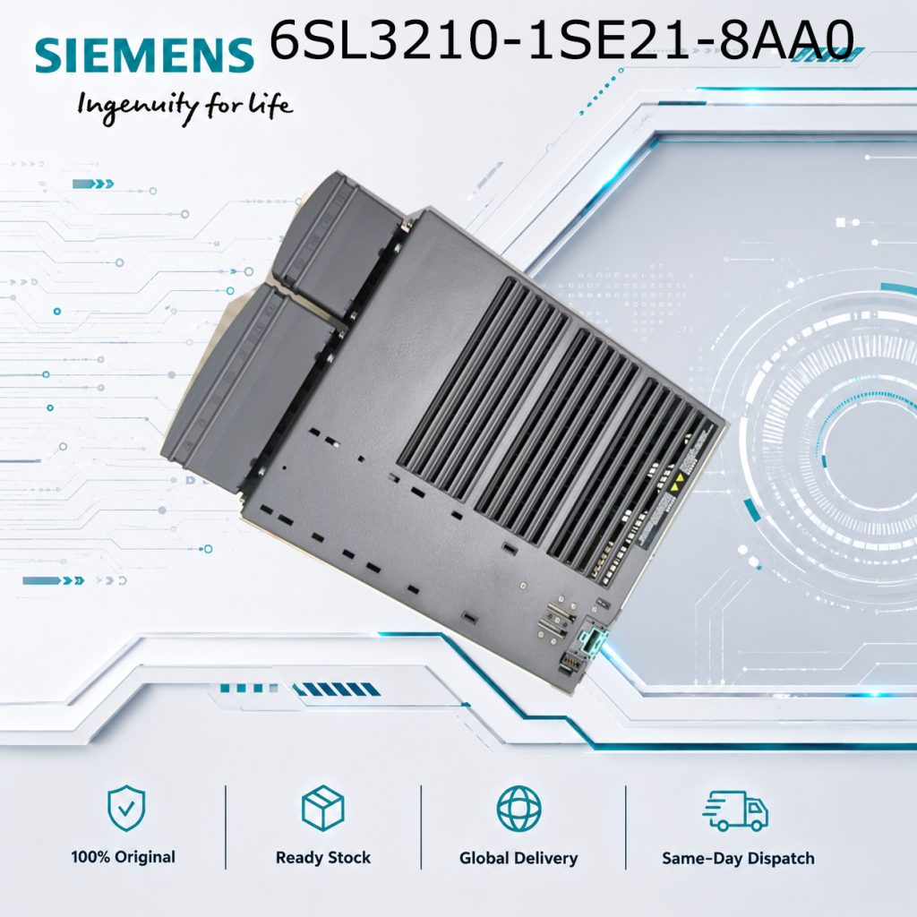 Siemens 6SL3210-1SE21-8AA0 | S120 PM340 7.5kW P...