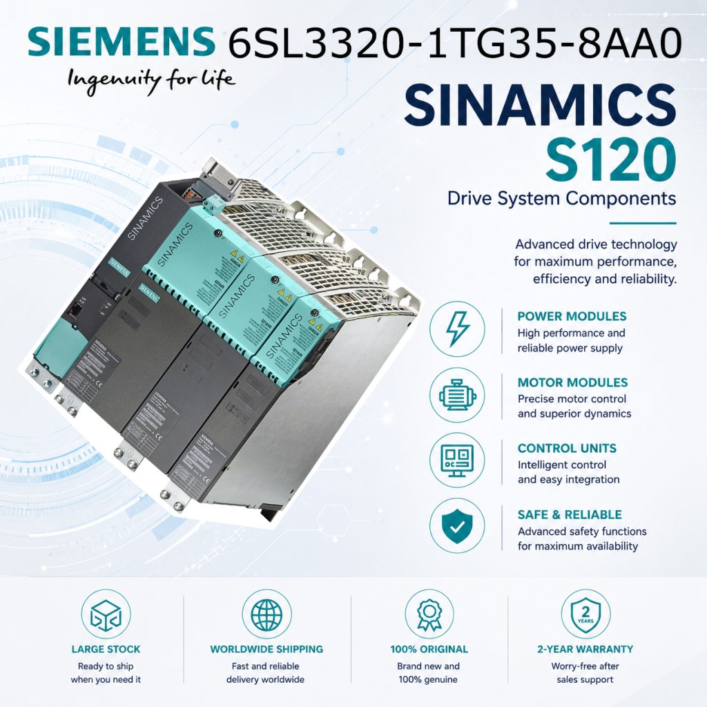 Siemens 6SL3320-1TG35-8AA0 SINAMICS Automation ...