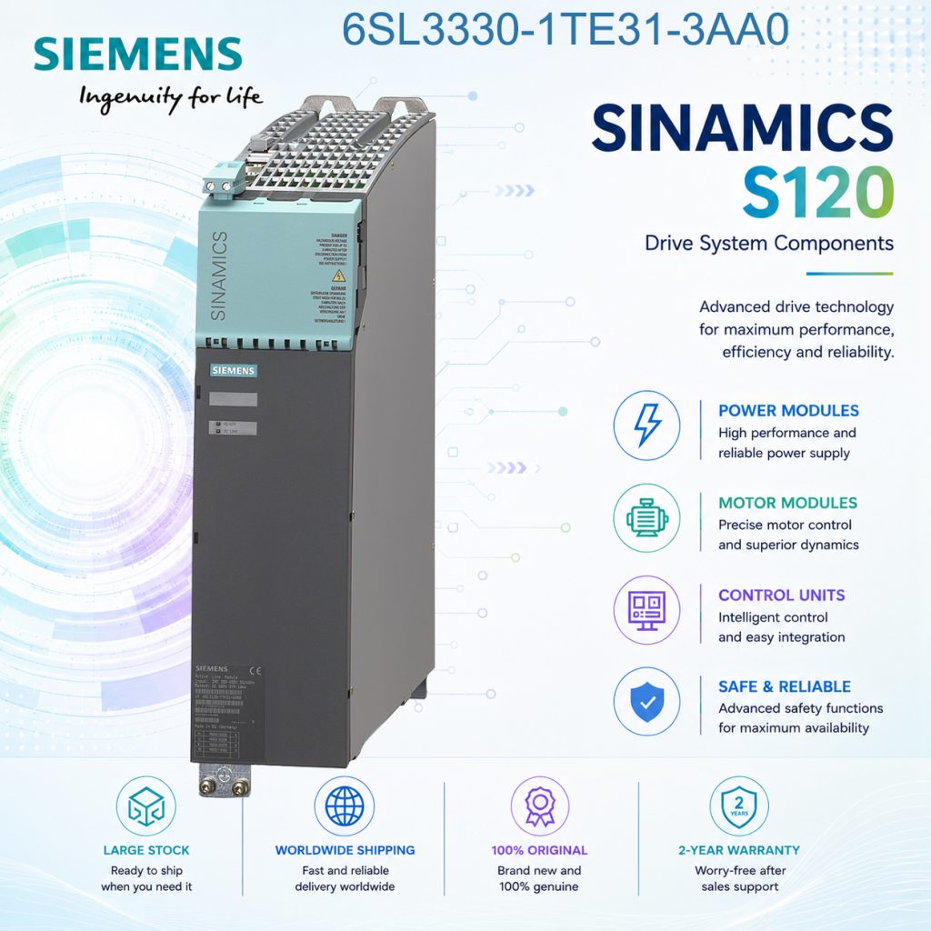 Siemens 6SL3330-1TE31-3AA0 SINAMICS Industrial ...