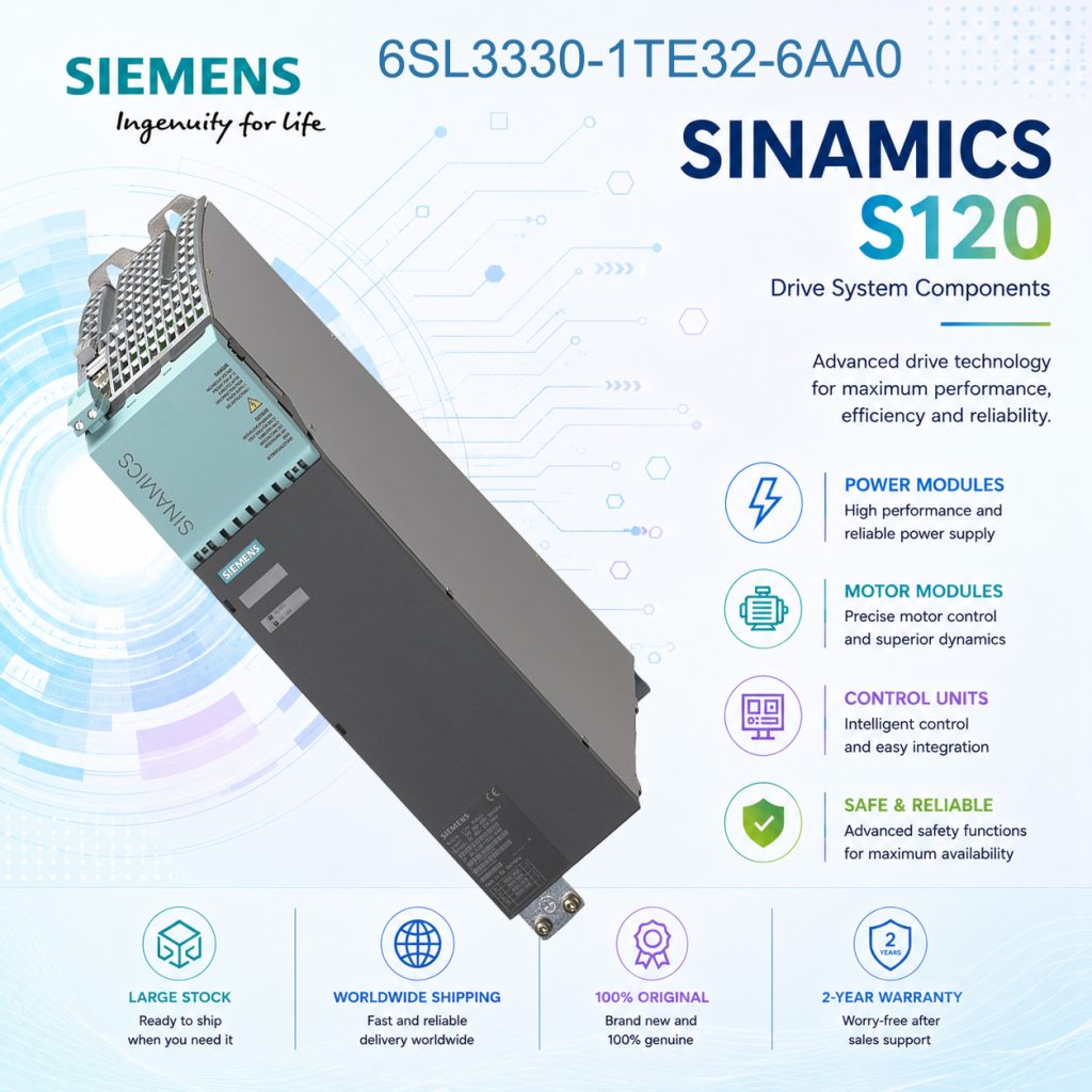 Siemens 6SL3330-1TE32-6AA0 SINAMICS Industrial ...