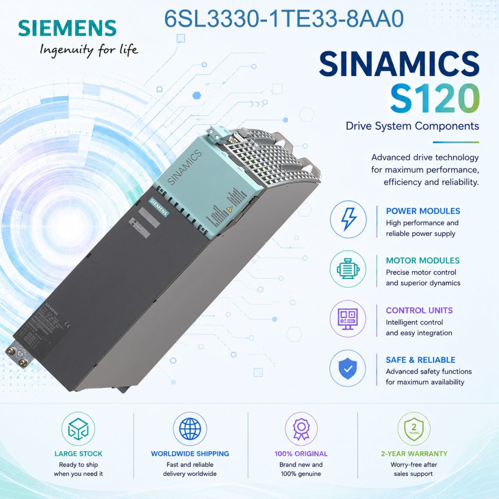 Siemens 6SL3330-1TE33-8AA0 SINAMICS Automation ...