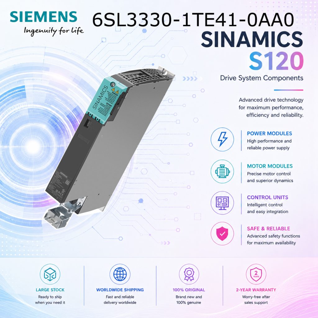 Siemens 6SL3330-1TE41-0AA0 SINAMICS Automation ...