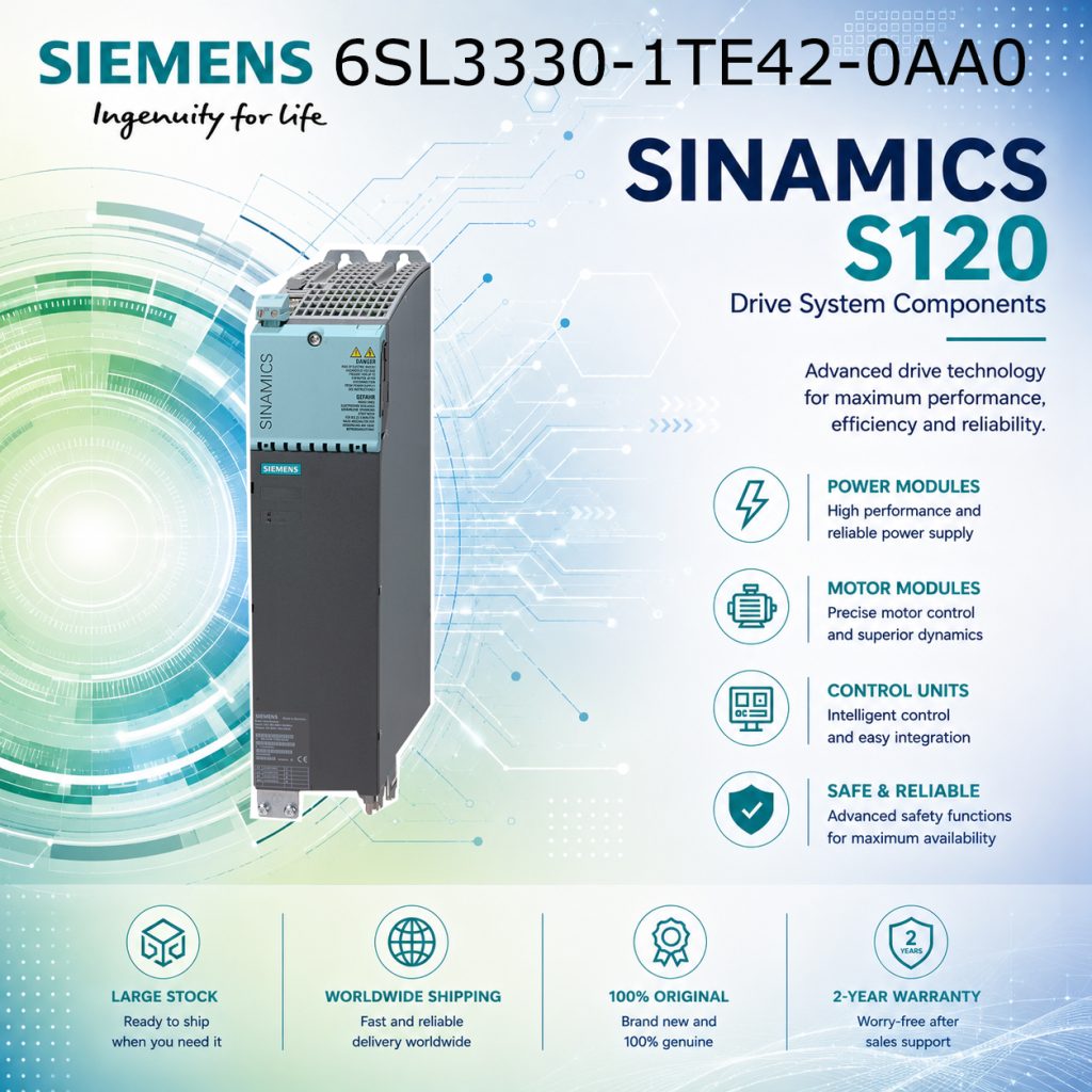 Siemens 6SL3330-1TE42-0AA0 SINAMICS Automation ...