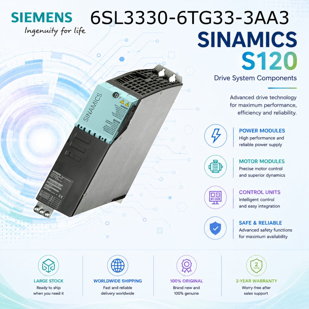 Siemens 6SL3330-6TG33-3AA3 SINAMICS Drive Autom...