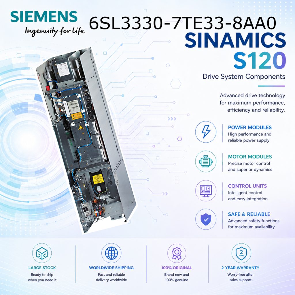 Siemens 6SL3330-7TE33-8AA0 SINAMICS Automation ...